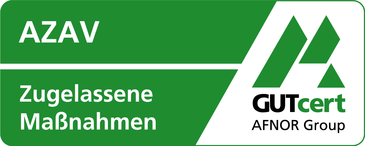 AZAV – zugelassene Maßnahmen, GUTcert